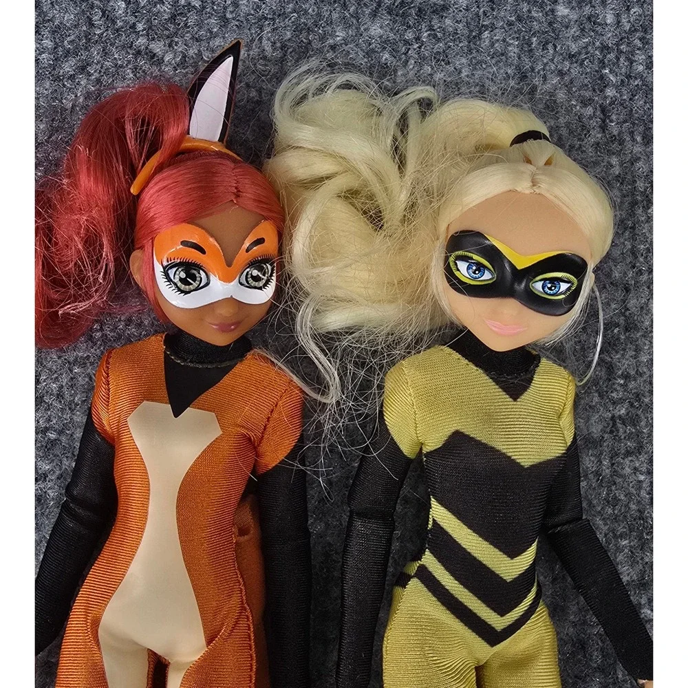 Zagtoon Miraculous Ladybug Action Figure Doll Lot Kids 10